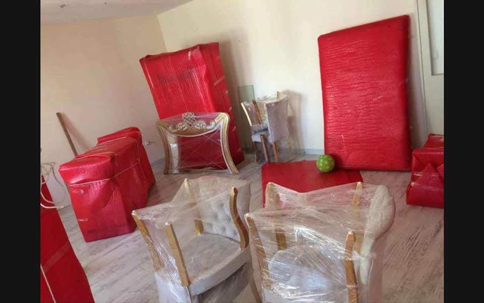 Salon mobilyalarının profesyonel biçimde taşınmaya hazırlanması