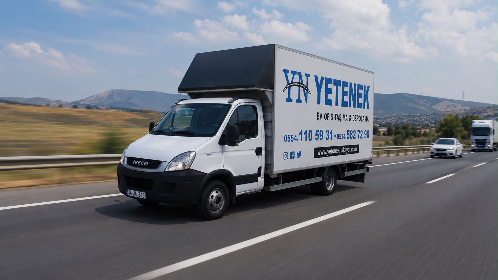 Yetenek Nakliyat aracı şehirler arası taşımada